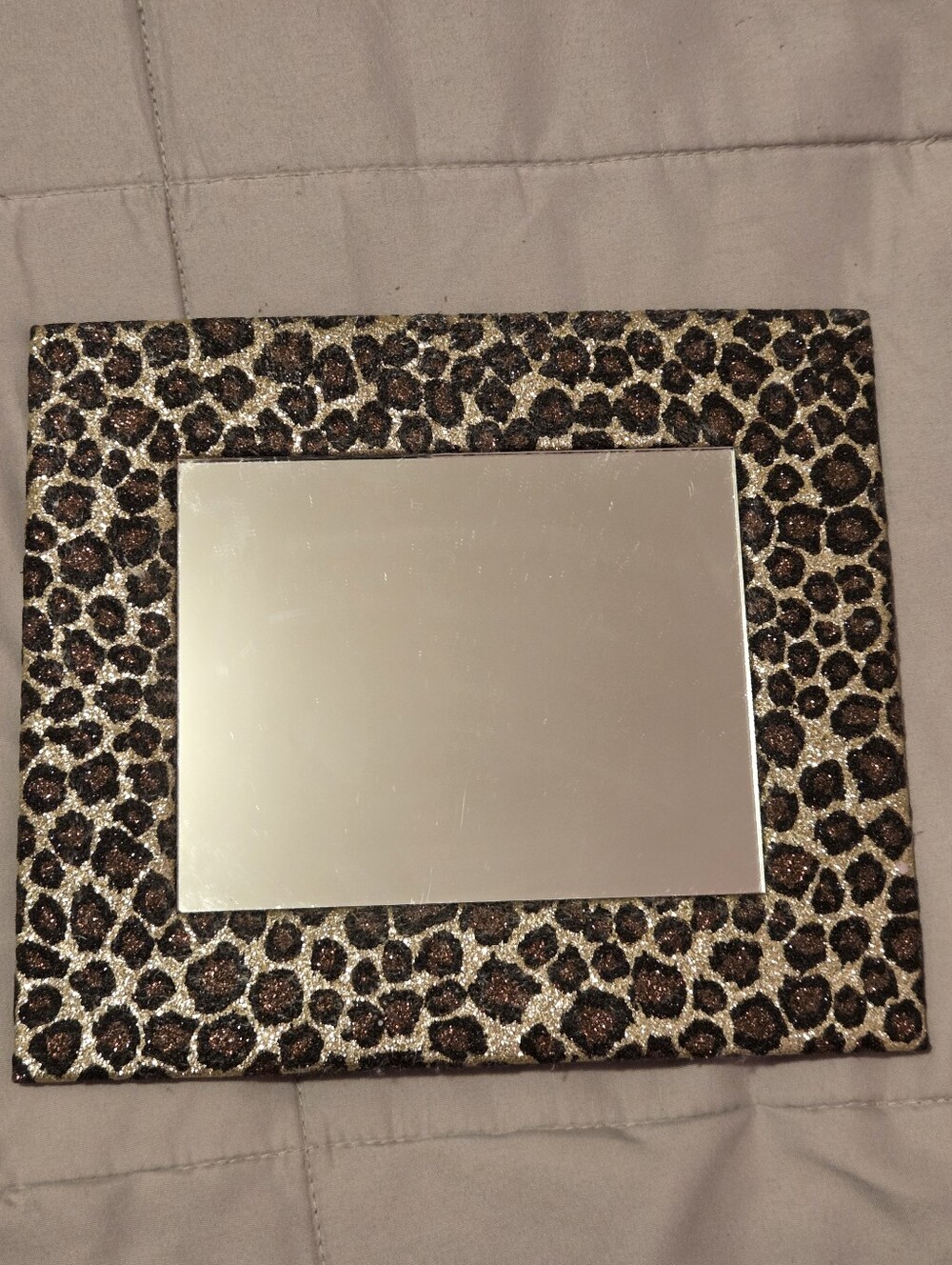 Leopard Print Mirror